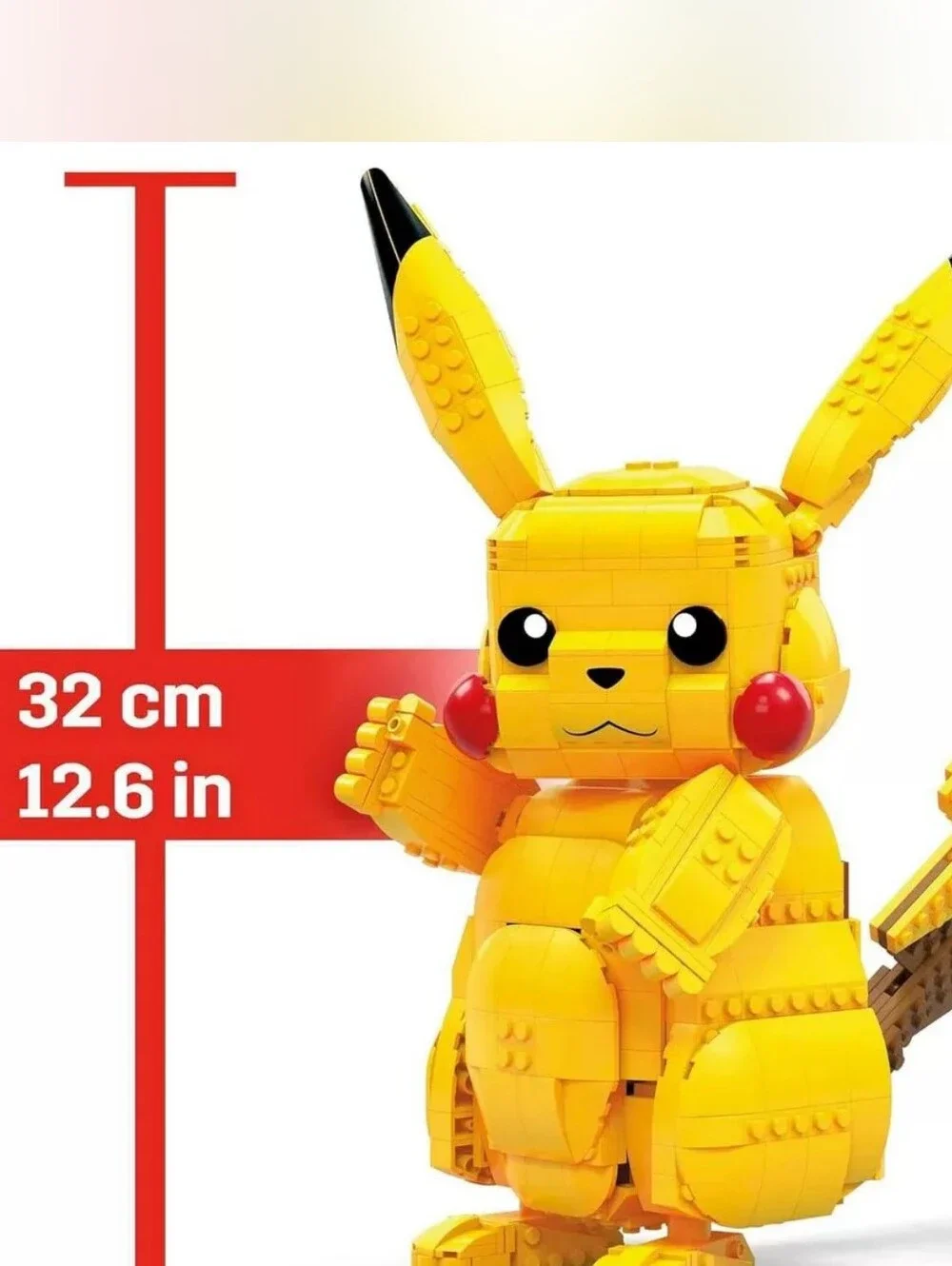 Jumbo Pokemon Pikachu Building Set NEW